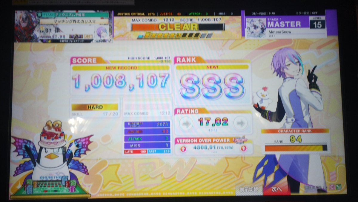 Mukakinngbf's tweet photo. Meteorsnow 鳥 https://t.co/OCQ2svsBmg