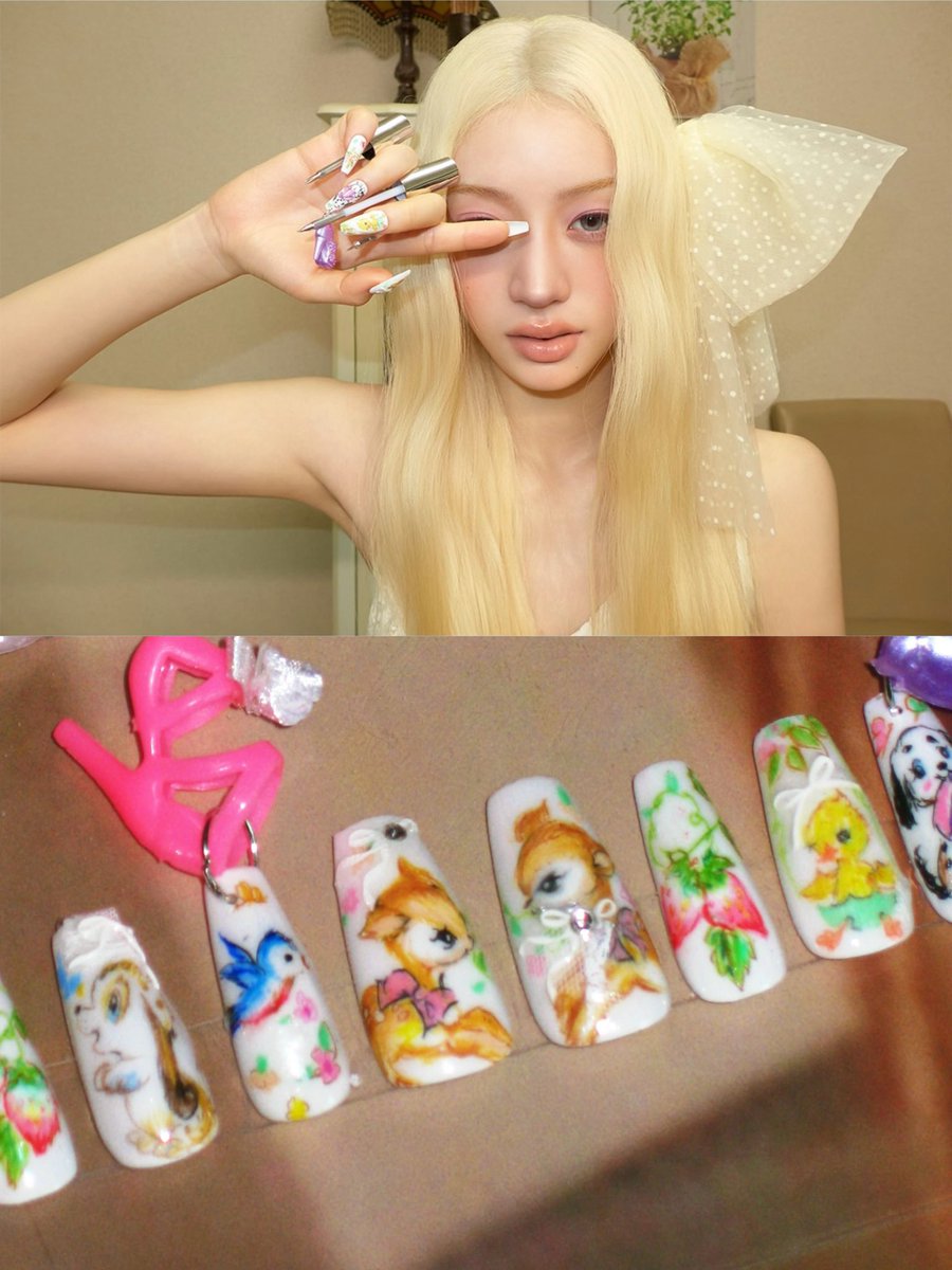 nameisnyomii's tweet photo. 아일릿 컨포 네일 수듄 💅🎀 https://t.co/aHnwgb1Zv4