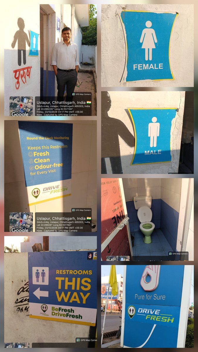 BpclBilaspurRet's tweet photo. Clean & hygienic toilet facilities at Sarwamangala | Bilaspur Territory.
Your comfort, hygiene & feedback matter to us! 💙💛
📲 Scan the Darpan QR code to share your feedback.
#BPCL #Cleanliness #CustomerFirst #SwachhBharat6 #drivefresh https://t.co/tMvid36HI6