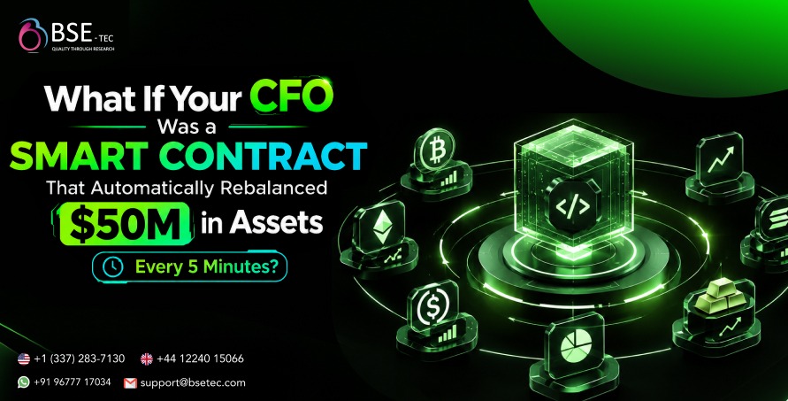 BSEtech's tweet photo. Your Portfolio, On Autopilot https://t.co/jZdJjm9SjU #SmartContracts #AutomatedPortfolioManagement #PortfolioRebalancing #RWA #BlockchainFinance #SmartContractDevelopment #RiskManagement #AssetManagement #BlockchainDevelopment #AIBlockchain #Tokenization #Web3 #BSEtec https://t.co/G0Za9sKUKY