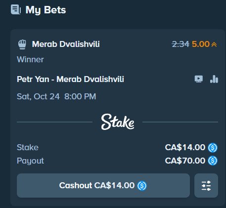 JamieJGambles's tweet photo. HUGE BOOST ON @MerabDvalishvil to win tomorrow! 

Like and RT and comment stake username, will win the below WHEN he wins! 

https://t.co/0njN5yLMDT https://t.co/VTozpEYhxP
