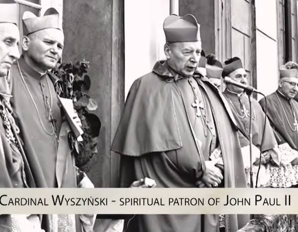 FrUgochukwu's tweet photo. On October 22, 1978, during the inaugural Mass of Pope John Paul II in St. Peter's Square, a historic and deeply emotional exchange took place between the newly elected Polish pontiff and his mentor, Cardinal Stefan Wyszyński, the Primate of Poland.

As the College of Cardinals processed forward to pledge obedience and kiss the papal ring, Cardinal Wyszyński who had been a mentor and close ally to Karol Wojtyła for years approached the altar. When Wyszyński moved to kneel, John Paul II immediately stood up, prevented him from kneeling, raised him to his feet, and embraced him.

Cardinal Wyszyński insisted on showing traditional reverence, and the Pope held him tightly, kissing his face, head, and hands in a powerful sign of gratitude and respect.

On October 23, 1978, the day after the ceremony, Pope John Paul II publicly acknowledged the cardinal's immense sacrifice and leadership under communist persecution, stating: "This Polish pope... would not be on Peter's Chair were it not for your faith, which did not retreat before prison and suffering."

Both Churchmen were instrumental to the collapse of communism in Poland.