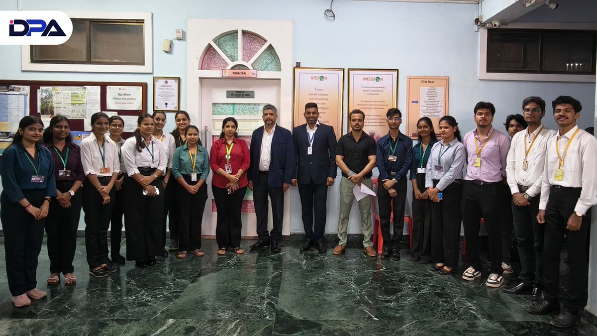 DecimalP's tweet photo. Our recent engineering hiring drive took us to seven colleges in Tier-2 and Tier-3 cities across Maharashtra.

The Decimal Point Analytics team visited campuses in Amravati, Chhatrapati Sambhajinagar, Chiplun, Karad, Khalapur, Ratnagiri and Rasayani. This was our first hiring program at these institutions. Our aim: widen where we look for engineering talent, and build lasting links with these colleges.

We met enthusiastic, high-calibre candidates across the drive. Thank you to the students and colleges who welcomed us.

On the drive: Girish Lele, Vice President - Administration, Aakash Singh, Senior Manager - Talent Management, and Shripad Nagarnaik, Chief Marketing Officer.

Looking forward to welcoming our next engineers. 🎓

#DecimalPointAnalytics #CampusRecruitment #TalentAcquisition #EngineeringTalent #HiringDrive #Maharashtra