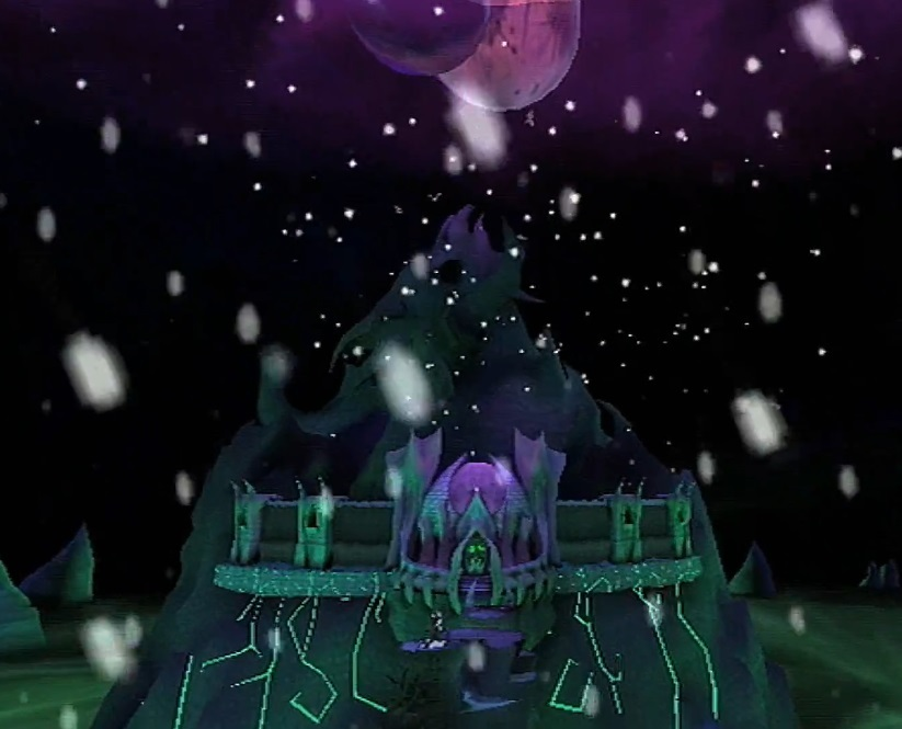SpyroWiki's tweet photo. This dark mountain is shaped in the form of a creature screaming up at the sky. Surrounding its peak is a Mountain Fortress built long ago by the Dark Master Malefor and his legion of Apes. It is called the Mountain of Malefor, or the Well of Souls.

https://t.co/E7DFwyW0UK https://t.co/FnJq4Mt7xZ