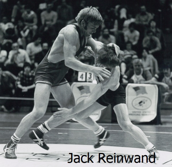 NWHOF's tweet photo. On October 23, 1977, USA Wrestling’s Stan Dziedzic wins gold, Jim Humphrey wins silver and Jack Reinwand wins bronze at the World Championships in Lausanne, Switzerland. https://t.co/bJDvilsEEA