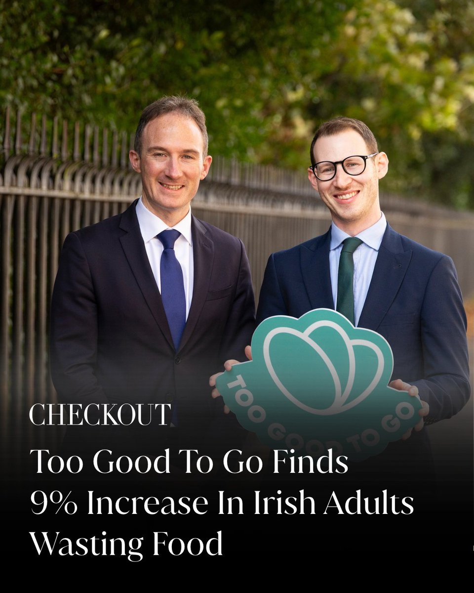CheckoutIreland's tweet photo. 📊 Too Good To Go has released new research which reveals that nearly one in ten Irish people are throwing more food away than last year.

The food surplus app found with Core Research that some 43% of adults say they are not concerned about food waste in their homes – an increase of 9% on last year.

🔗 Read the full story: https://t.co/RzUcw9vFgA