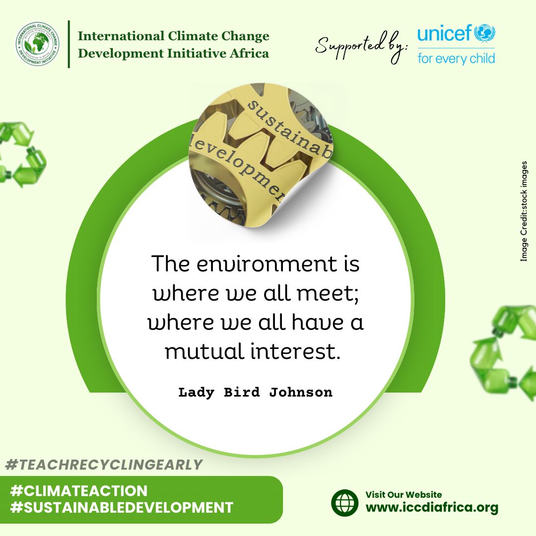 ClimateWed's tweet photo. The environment is where we all meet; where we all have a mutual interest. — Lady Bird Johnson #ClimateAction #SustainableDevelopment https://t.co/1dKlYHRYmb