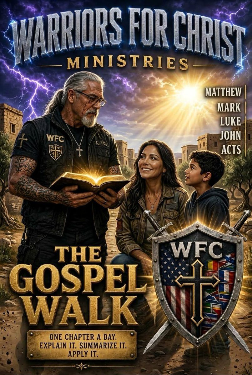 American_VET2's tweet photo. Warriors For Christ Ministries

THE GOSPEL WALK  
Matthew — Chapter 12 of 28

EXPLAINED  
On the Sabbath, Jesus’ disciples pluck grain and eat. The Pharisees call it unlawful. Jesus points to David eating the shewbread and the priests working in the temple, then says one greater than the temple is here and the Son of Man is Lord even of the Sabbath day. Mercy is greater than sacrifice.

In the synagogue a man has a withered hand. The Pharisees ask if healing is lawful, seeking to accuse Him. Jesus asks if they would pull a sheep from a pit, then says a man is worth more and it is lawful to do well on the Sabbath. He restores the hand. The Pharisees plot to destroy Him.

Jesus withdraws, heals the multitudes, and fulfills Isaiah’s word of the Servant who does not strive or cry out, who does not break a bruised reed or quench smoking flax, until He brings judgment to victory, and in whose name the Gentiles trust.

A blind and mute man possessed by a demon is healed so he speaks and sees. The people ask if this is the Son of David. The Pharisees say He casts out demons by Beelzebub. Jesus answers that a kingdom divided against itself cannot stand. If He casts out demons by the Spirit of God, the kingdom of God has come. Blasphemy against the Holy Spirit will not be forgiven in this world or the next. A tree is known by its fruit; the mouth speaks from the heart. Every idle word will be judged.

They ask for a sign. Jesus calls them an evil and adulterous generation and gives only the sign of Jonah: as Jonah was three days and three nights in the whale’s belly, so the Son of Man will be three days and three nights in the heart of the earth. Nineveh and the queen of the south will condemn this generation because a greater than Jonah and a greater than Solomon is here.

An unclean spirit that leaves and returns to an empty house brings seven worse spirits, so the last state is worse than the first. So it will be with this generation.

Jesus’ mother and brothers wait outside. He stretches out His hand toward the disciples and says whoever does the will of His Father in heaven is His brother, sister, and mother.

Matthew places this chapter to show rising opposition, Jesus as Lord of the Sabbath and the Servant of the Lord, the danger of calling the Holy Spirit’s work the work of Satan, and true discipleship that does the Father’s will.

SUMMARY  
Jesus is Lord of the Sabbath who heals and does good, fulfills the gentle Servant prophecy, casts out demons by the Spirit of God, warns against blasphemy of the Holy Spirit, gives the sign of Jonah pointing to His death and resurrection, and declares that those who do the Father’s will are His true family.

KEY POINTS  
- The Son of Man is Lord of the Sabbath; mercy outweighs sacrifice.  
- It is lawful to do well on the Sabbath; Jesus heals the withered hand.  
- He fulfills Isaiah’s prophecy as the chosen Servant who does not break the bruised reed.  
- Casting out demons by the Spirit of God shows the kingdom has come.  
- Blasphemy against the Holy Spirit will not be forgiven.  
- The only sign is the sign of Jonah—the death, burial, and resurrection of the Son of Man.  
- True family are those who do the will of the Father.

APPLY IT TODAY  
Rest in Jesus as Lord of the Sabbath and show mercy instead of loading others with man-made rules. Do good without waiting for a convenient day. Do not call the work of the Holy Spirit the work of the devil. Watch your words. Trust the empty tomb and walk as true family by doing the Father’s will.

VERSES THAT GO WITH IT  
- 1 Samuel 21:6  
- Hosea 6:6  
- Isaiah 42:1  
- Mark 3:29  
- Jonah 1:17  
- 1 Kings 10:1  
- Luke 11:23

OG American Vet (John)  
@American_VET2  
🙏🏻✝️🛡️⚔️💜  
Warriors For Christ Ministries