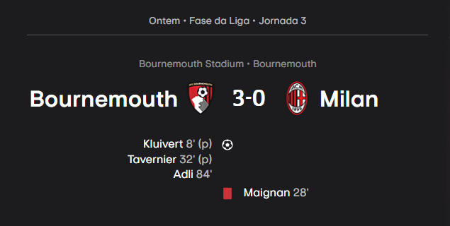 lbertozzi's tweet photo. Você pode olhar para as ligas, mas pode olhar também para os modelos de gestão. 

Bournemouth e Como têm paciência, método e sabem onde e de que forma querem chegar.

Tudo que tem faltado a Milan e Manchester United. https://t.co/nYxIvIzrh9