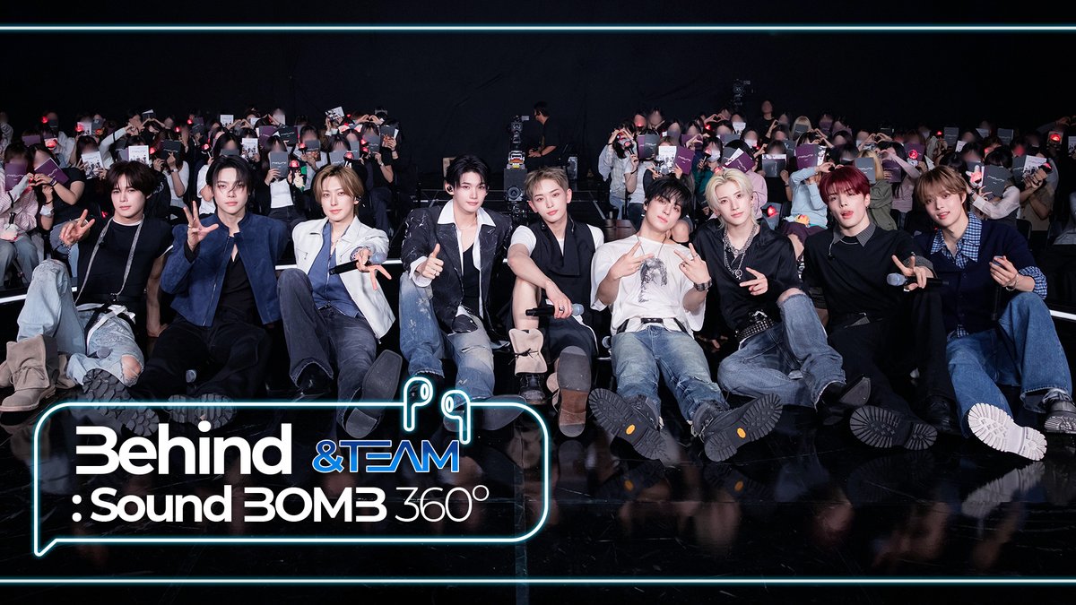kpop_sbs's tweet photo. 📣[Behind SoundBOMB360˚] 앤팀(&TEAM) 비하인드 공개! 👏👏👏

<싸운드밤 삼육공> 녹화 현장에 참여하지 못했던 '루네'들을 위해
For all 'LUNÉ' who couldn't join the filming of <SoundBOMB360˚>
<SoundBOMB360˚>の撮影に参加できなかった'LUNÉ'の皆様へ

📌보러가기
👉👉👉 https://t.co/c8llj6j8fv

#비하인드 #싸운드밤 #앤팀
#의주 #후마 #케이 #니콜라스 #유마 #조 #하루아 #타키 #마키
#BehindSoundBOMB #andTEAM
@andTEAMofficial