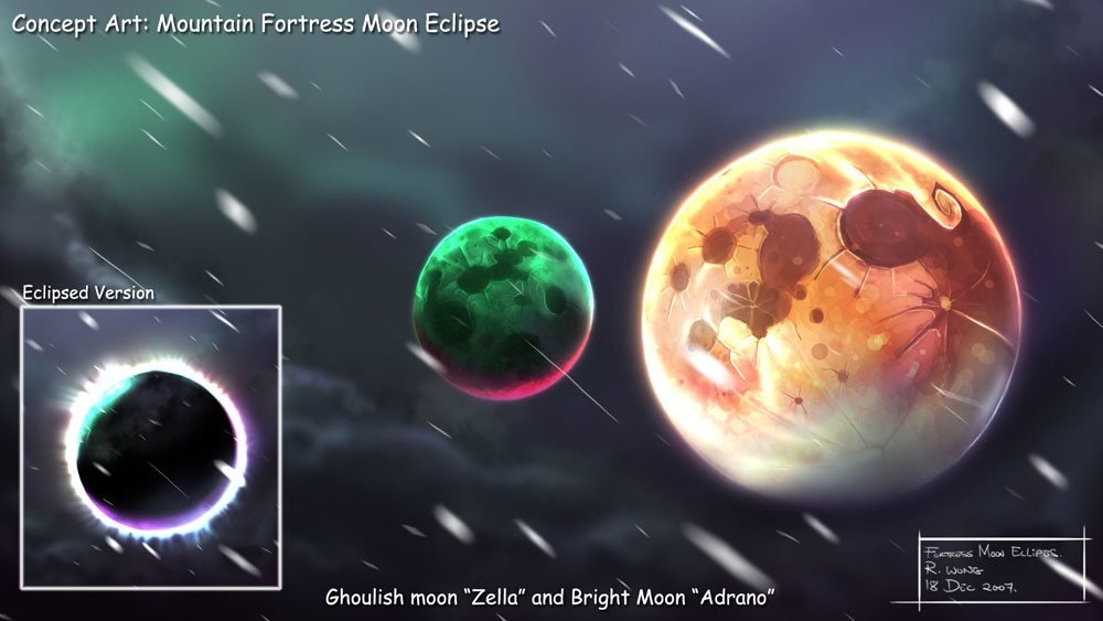 SpyroWiki's tweet photo. When the Celestial Moons align together and form a great lunar eclipse, it brings about the Night of Eternal Darkness. This temporarily shrouds the world in darkness and allow evil spirits to stir from their eternal rest and roam the Well of Souls.

https://t.co/gyMbcwNdhH https://t.co/nMYQfpYReV