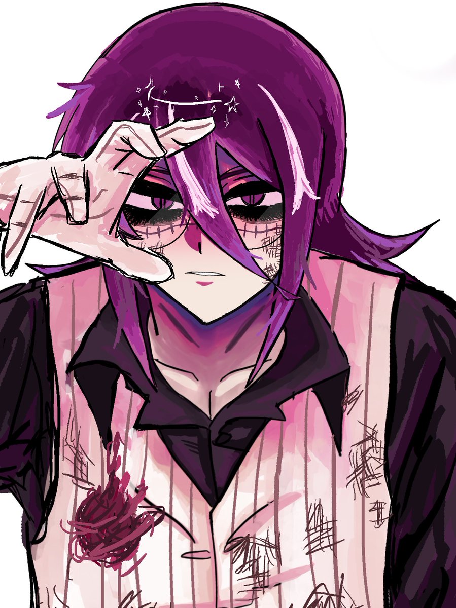 yuuyuu1231yubou's tweet photo. 表情差分
描くの時間かかっためちゃくちゃ🫀🫀
#桃源暗鬼　#桃裏楔 https://t.co/FzzVd0LarU