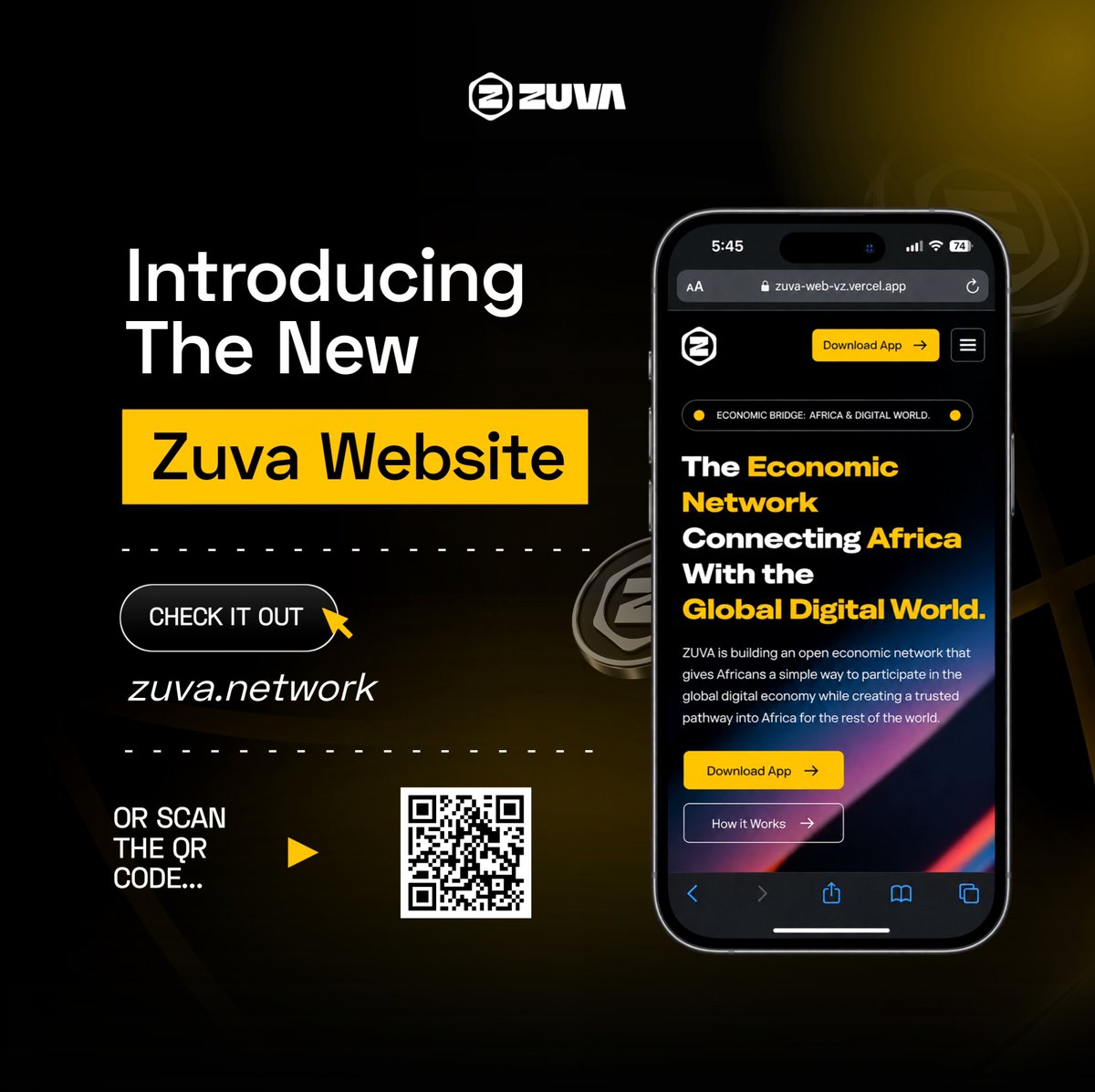 ZuvaNetwork's tweet photo. Guess what? We got a GLOW UP!!!!

Okay, miners, drop what you’re doing and go check out the new Zuva website. It’s officially live at https://t.co/bzlhCFoVMG and it is looking clean.

It’s more than just a fresh coat of paint. This site is the blueprint for everything we’re building, a full breakdown of the vision for ZuvaNetwork.

Whether you’re a Day 1 miner or just finding out about us, you need to see this. 

Go to the site, read the vision, and tell me what you're most excited about and drop it in the comments below👇🏾