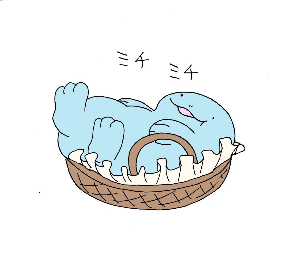nuoonnu's tweet photo. ミッチミチなヌオーちゃん。 https://t.co/dThcZZAiI7