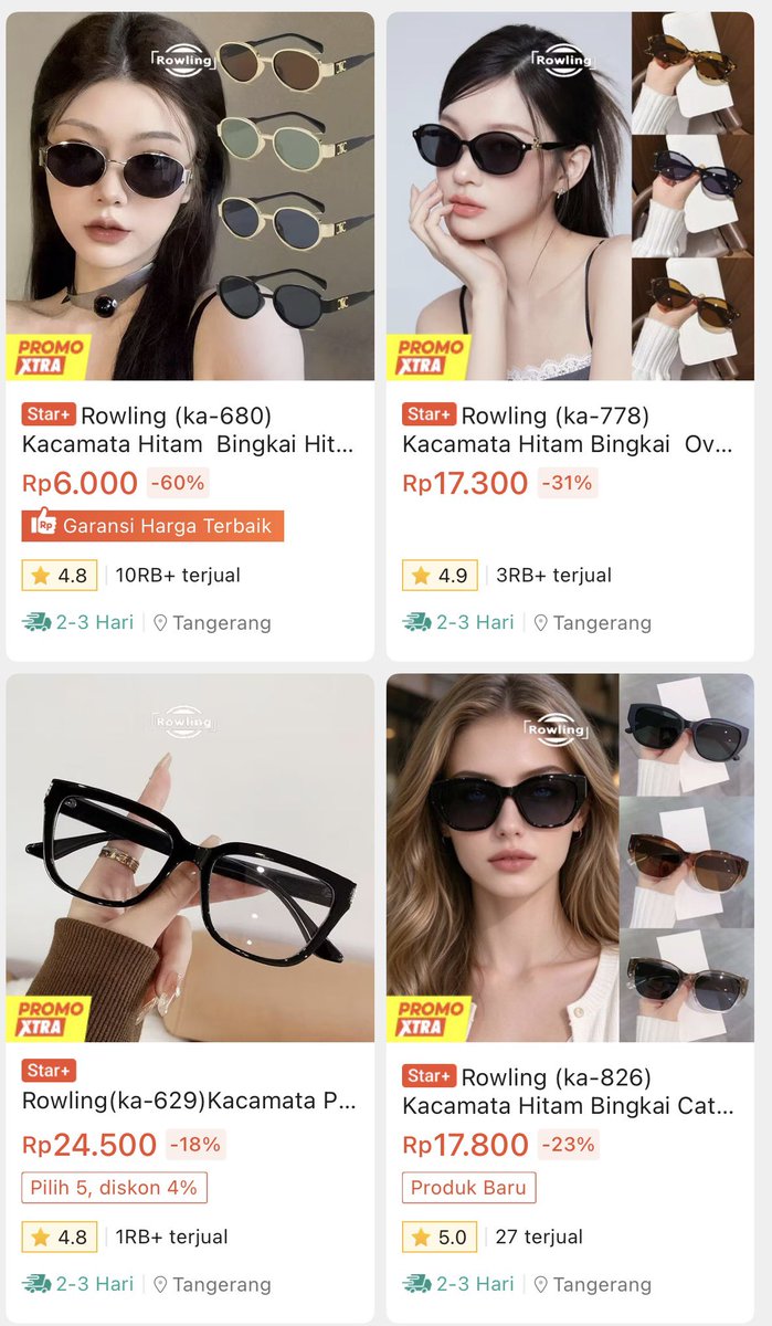 threadshopee's tweet photo. Kacamata keren seharga jajan baksoo😭🫶🏻

https://t.co/PjBy78OwiP https://t.co/EZpAxPFmxN