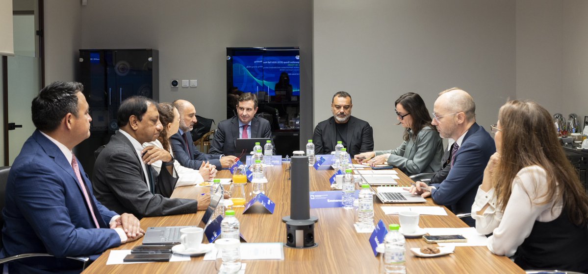 BSTDB's tweet photo. How can development banks better understand and demonstrate the difference their investments make?

On 20–22 October, the Black Sea Trade and Development Bank (BSTDB) hosted the Fall Meeting of the Evaluation Cooperation Group at its headquarters in Thessaloniki.

Marking the ECG's 30th anniversary, the meeting brought together Independent Evaluation Units of international financial institutions to enhance evidence-based evaluation of development impact, improving evaluation standards and using lessons learned to inform future decisions.

Read more: https://t.co/K5YXBEVBqO