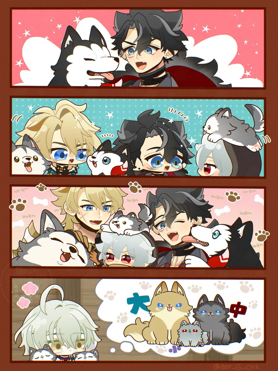 asr_G_orz's tweet photo. 大中小🐶 https://t.co/QkB13AEpHR