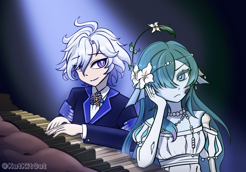 KatKitCat's tweet photo. Corpse Bride x Mityanitsa 
-
(Tbh, the idea was a lot better in my head =w=) #mityanitsa https://t.co/ES1nBTsO2d