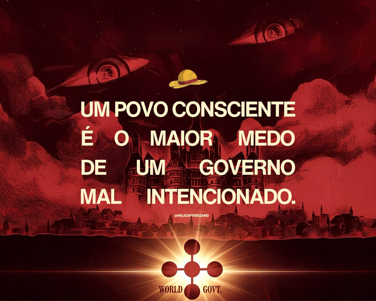 helicopterizand's tweet photo. UM POVO CONSCIENTE É O MAIOR MEDO DE UM GOVERNO MAL INTENCIONADO! ✨️🔥 https://t.co/1V1uETH2LH