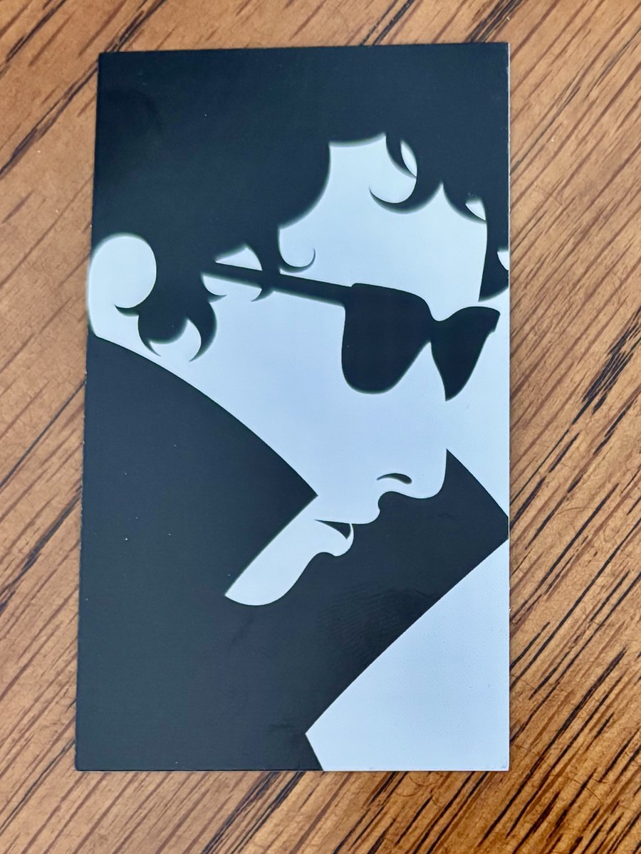 Printed a bunch of business cards to hand out at some upcoming events ...