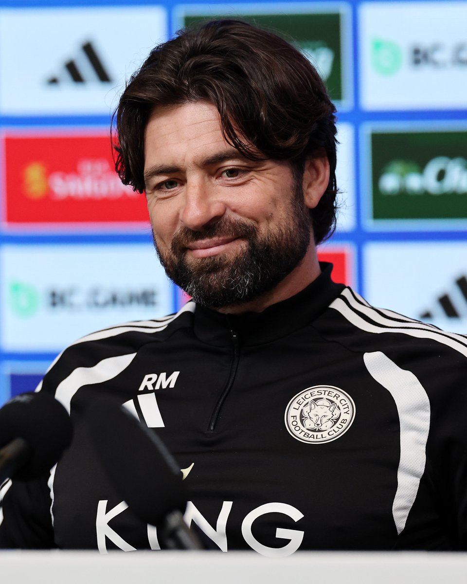 LCFC's tweet photo. Our Manager Russell Martin has joined us for his pre-#LUTLEI press conference 💬 https://t.co/j8iO2v5ijm
