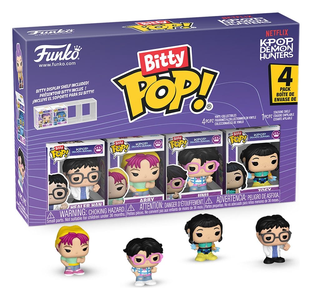 Geeks_n_Fans's tweet photo. 🚀 Précommande ouverte ! 🚀
🔹 KPop Demon Hunters - Pack de 4 Mini-Figurines Bitty POP! Zoey 2 cm - Funko est dispo en préco ! 🔥
🛒 Réservez dès maintenant ! 👉 https://t.co/npuxdh5Ngh
#Precommande #Minifigurines #KPopDemonHunters #Funko #GeeksnFans https://t.co/rB6r49bMjN