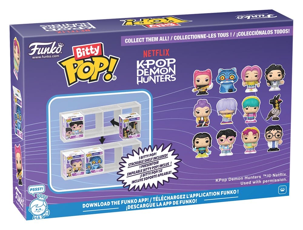 Geeks_n_Fans's tweet photo. 🚀 Précommande ouverte ! 🚀
🔹 KPop Demon Hunters - Pack de 4 Mini-Figurines Bitty POP! Zoey 2 cm - Funko est dispo en préco ! 🔥
🛒 Réservez dès maintenant ! 👉 https://t.co/npuxdh5Ngh
#Precommande #Minifigurines #KPopDemonHunters #Funko #GeeksnFans https://t.co/rB6r49bMjN