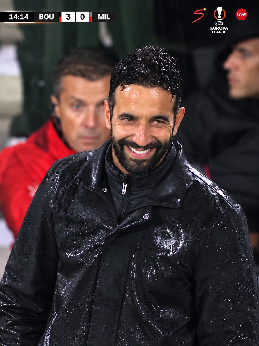 UTD_Seth001's tweet photo. 🚨Ruben Amorim on why he was laughing while AC Milan were losing 3-0 to Bournemouth:

🎙️ Reporter: Ruben, people noticed you laughing on the touchline while your team were losing 3-0. Why?

🗣️ Ruben Amorim: “People might look at me laughing and call me a madman. Others might say I don’t know what I’m doing or that I’m losing my head. They’re all correct. [laughs]

“But when you send a team out, give them instructions, explain exactly what they need to do, and then watch them walk onto the pitch and forget everything you told them, honestly, sometimes it’s worth laughing at.

“I was looking at Da Winter and Pavlovic, watching how they were struggling in one-on-one situations, and it was honestly embarrassing. They were making things difficult for themselves, and Bournemouth were taking full advantage of it.

“The most frustrating thing is that we spoke about these situations before the game. We knew Bournemouth would press us, attack the spaces, and put our defenders under pressure. We knew what they were going to do, but knowing something and actually stopping it are two completely different things.

“At that moment, I had two choices. I could start shouting, losing my temper, and making the situation even worse, or I could just sit there and laugh. I chose to laugh because I did not want to go into that game with anger.

“Of course, I wasn’t laughing because I was happy. We were losing 3-0, we had lost our goalkeeper to a red card, and our performance was nowhere near the level I expected. What exactly was I supposed to celebrate?

“But sometimes, as a manager, you reach a point where you look at what is happening and ask yourself if the players are actually listening to you. You spend hours preparing a team, explaining the tactics, showing them videos, and telling them what to expect. Then the game starts, and you see the same mistakes you warned them about.

“That is the part that hurts the most. Bournemouth did not surprise us with anything extraordinary. They pressed, they ran, they attacked, and they punished our mistakes. We made their job easier than it needed to be.

“So, yes, I laughed. Maybe people think I have lost my mind, and perhaps they have a point. But tomorrow, when we return to training, nobody will be laughing. We have a lot to discuss, and some players need to understand that following instructions is not optional at this level.

“You can forgive a player for making a mistake. What is difficult to accept is watching him make the exact mistake you spent the entire week warning him about and then expect the manager to smile.”