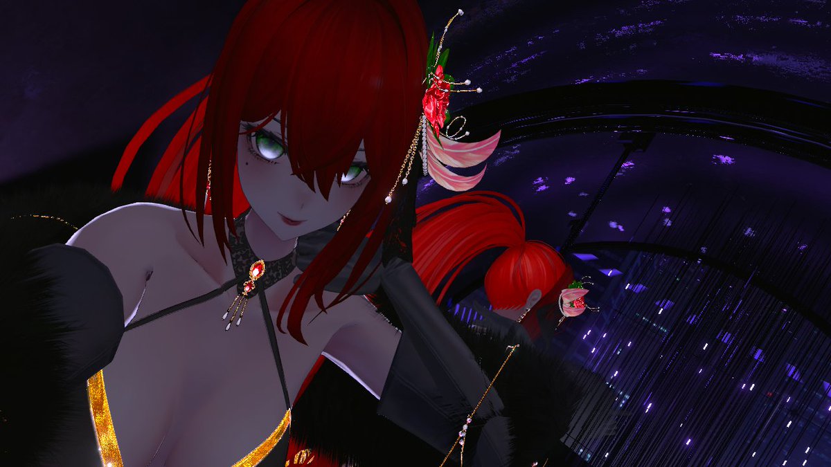 io333miz's tweet photo. 毎週(金)23時の #VRChatイベント
『伊織女王様のバー🍸️IORIbar』
今夜もオープンします
みなさん、いつもありがとう
#いおりばー では毎週違うテーマをメインに雑談を交えながら楽しく過ごしています(特殊な話もあるかも…)みんなの話を聞いているだけでもOK！初めましての方も歓迎、遊びに来てね♥ https://t.co/CG0DQ77pPw