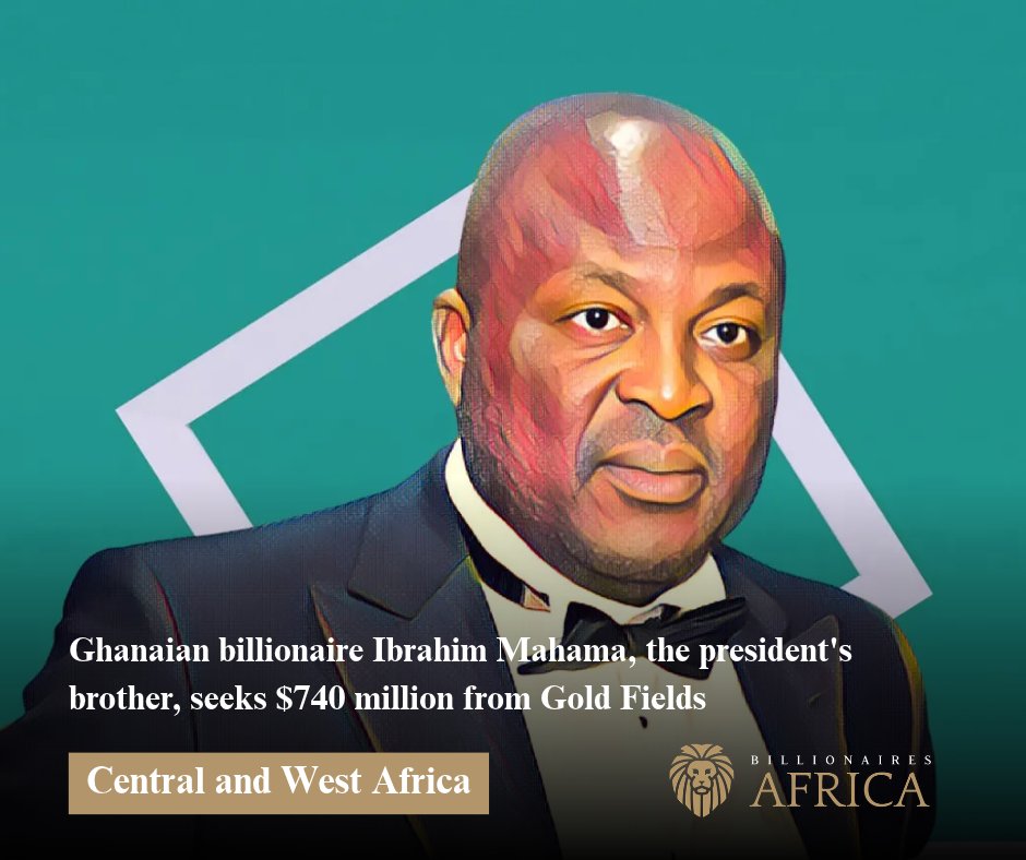 NineZeroClub's tweet photo. Ibrahim Mahama’s Engineers and Planners is pursuing a $740 million claim against Gold Fields over alleged underpayments at two Ghanaian gold mines. Gold Fields disputes the claims.

https://t.co/lKFyvoFz4A

#Ghana #Mining https://t.co/aNLOG9ho9p