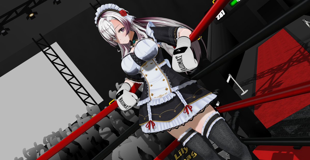 specter28097's tweet photo. #COM3D2
#FIGHTOBER2026
Battle Maid（?） https://t.co/7N4qqPcAK9