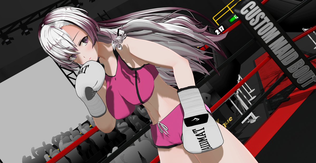 specter28097's tweet photo. #COM3D2
#FIGHTOBER2026
Battle Maid（?） https://t.co/7N4qqPcAK9
