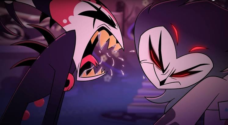 AustaAfterAll's tweet photo. Since everyone wants to be stupid about Stolas, I'd like to gently remind people that every time Blitz is emotionally hurt by someone else, he takes it as ENTITLEMENT to be AS AWFUL AND VILE AS HE PLEASES TO EVERYONE ELSE. 

This is a toxic character flaw. Please acknowledge. :) https://t.co/xmKtUJONcp