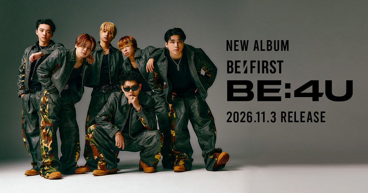 BMSG_MUSIC_SHOP's tweet photo. 💿好評販売中！
￣￣￣￣￣￣￣￣
#BEFIRST
11.3 On Sale New Album
「BE:4U」

●BMSG MUSIC SHOP限定盤
LIVE盤・MV盤の収録内容に加えて以下収録予定
✓「BE:4U」ジャケット写真撮影
✓「MTV Unplugged: BE:FIRST」Behind The Scenes
✓「Exercise」「Diva」「#Conbini」「for you」の
　制作を追ったドキュメンタリー映像

●購入特典
印刷メッセージ入りアザージャケット
（全6種よりランダム1種）
※BMSG MUSIC SHOP限定盤は対象外となります。

🛒https://t.co/UeNFiKuwFN

#BEFIR5T
#BE_4U