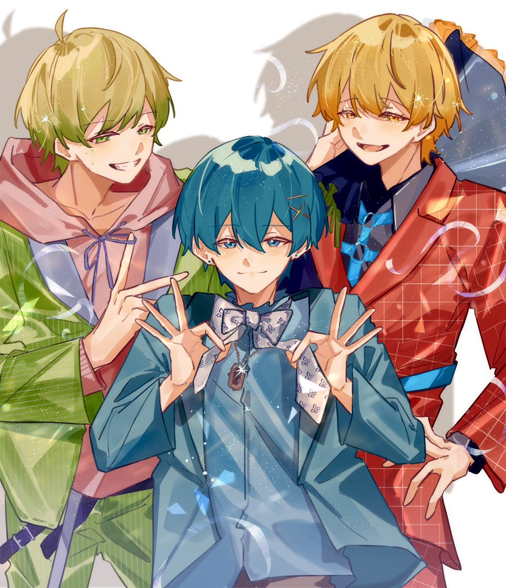 eru__blue_tg's tweet photo. 💚🩵💛

#ちぐちぐいらすと #あっきいらすと  #プリうま https://t.co/EU2Hn7yCuO
