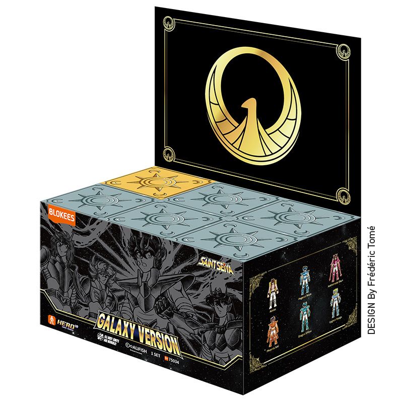 Geeks_n_Fans's tweet photo. 🚀 Précommande ouverte ! 🚀
🔹 Saint Seiya - Coffret 6 boites Galaxy Version Special Edition Id9 - Blokees est dispo en préco ! 🔥
🛒 Réservez dès maintenant ! 👉 https://t.co/wd314Uexx7
#Precommande #BoitesMysteresMysteryBox #SaintSeiya #Blokees #GeeksnFans https://t.co/u6tig8rEYY