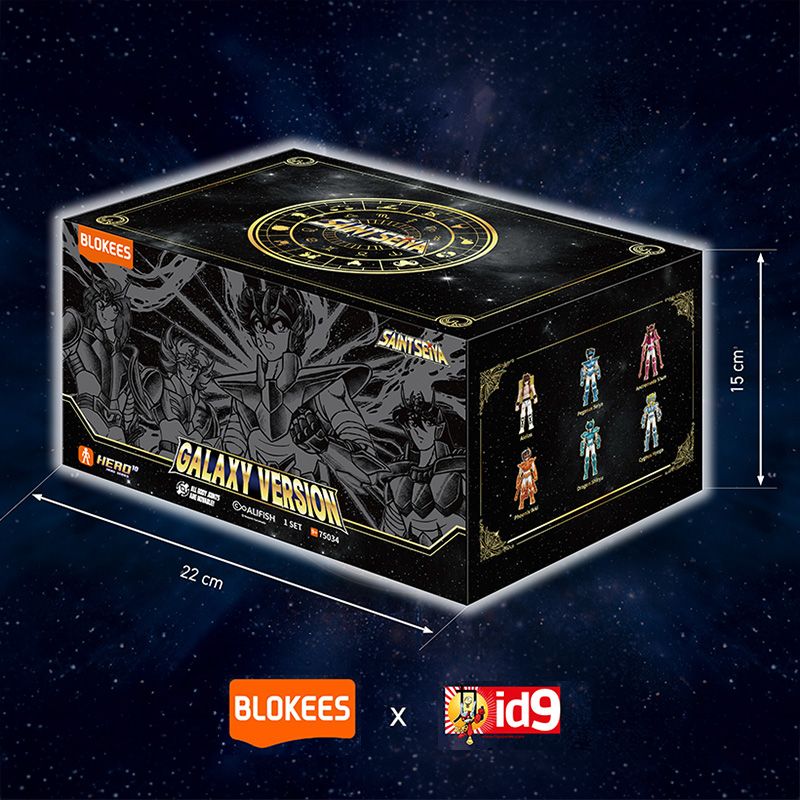 Geeks_n_Fans's tweet photo. 🚀 Précommande ouverte ! 🚀
🔹 Saint Seiya - Coffret 6 boites Galaxy Version Special Edition Id9 - Blokees est dispo en préco ! 🔥
🛒 Réservez dès maintenant ! 👉 https://t.co/wd314Uexx7
#Precommande #BoitesMysteresMysteryBox #SaintSeiya #Blokees #GeeksnFans https://t.co/u6tig8rEYY