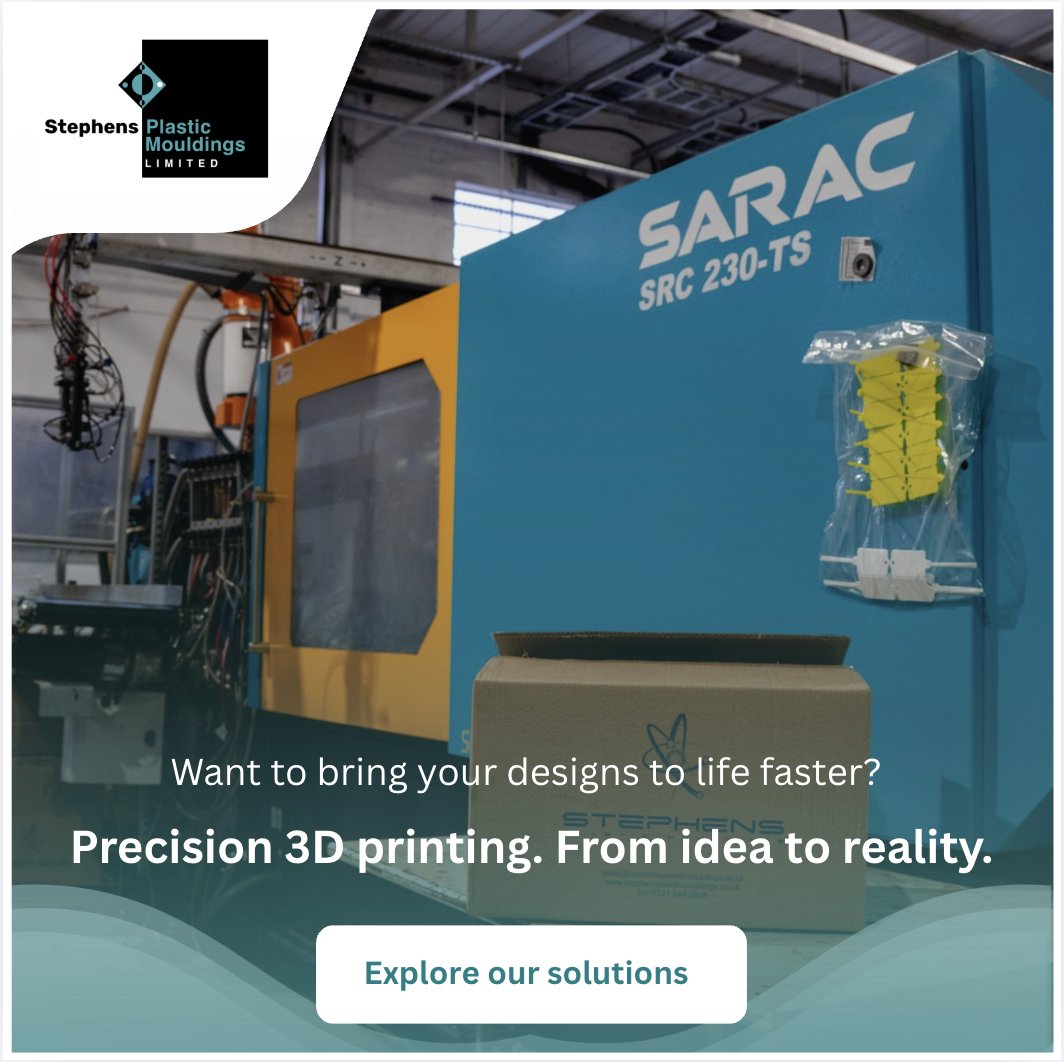 StephensPlastic's tweet photo. Transform Ideas into Reality!

Our 3D printing services bring your designs to life with precision and speed.

Explore now!

https://t.co/MRIP7DaX8O

#3DPrinting #InnovativeManufacturing #StephensPlastics https://t.co/7QgmIswLlh