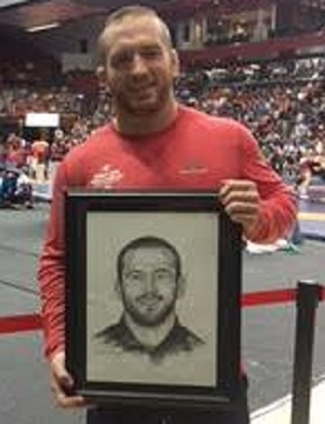 NWHOF's tweet photo. On October 23, 2018, USA Wrestling’s Kyle Snyder earns a silver medal in freestyle at the World Championships in Budapest, Hungary. https://t.co/ZfvfsIlprB