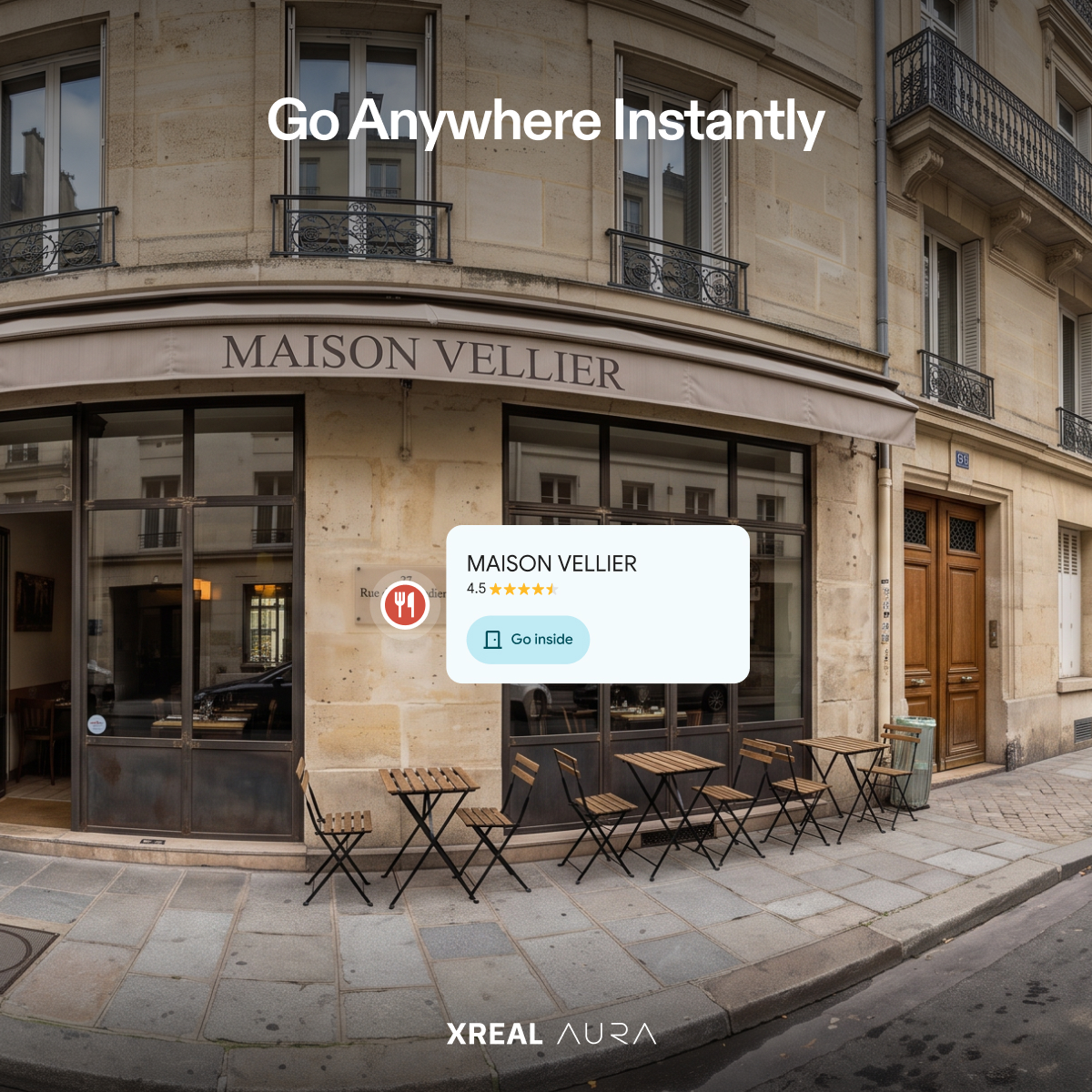 XREAL_Global's tweet photo. Powered by Android XR, XREAL AURA combines millions of your favorite apps from Google Play, over 100 experiences made for XR, and real-time help from Gemini in one portable experience.