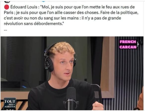 Mapi421's tweet photo. Qu'il aille habiter dans certains pays où les responsables ont du sang sur les mains...Grotesque personnage ! https://t.co/xNs5dxHHmb