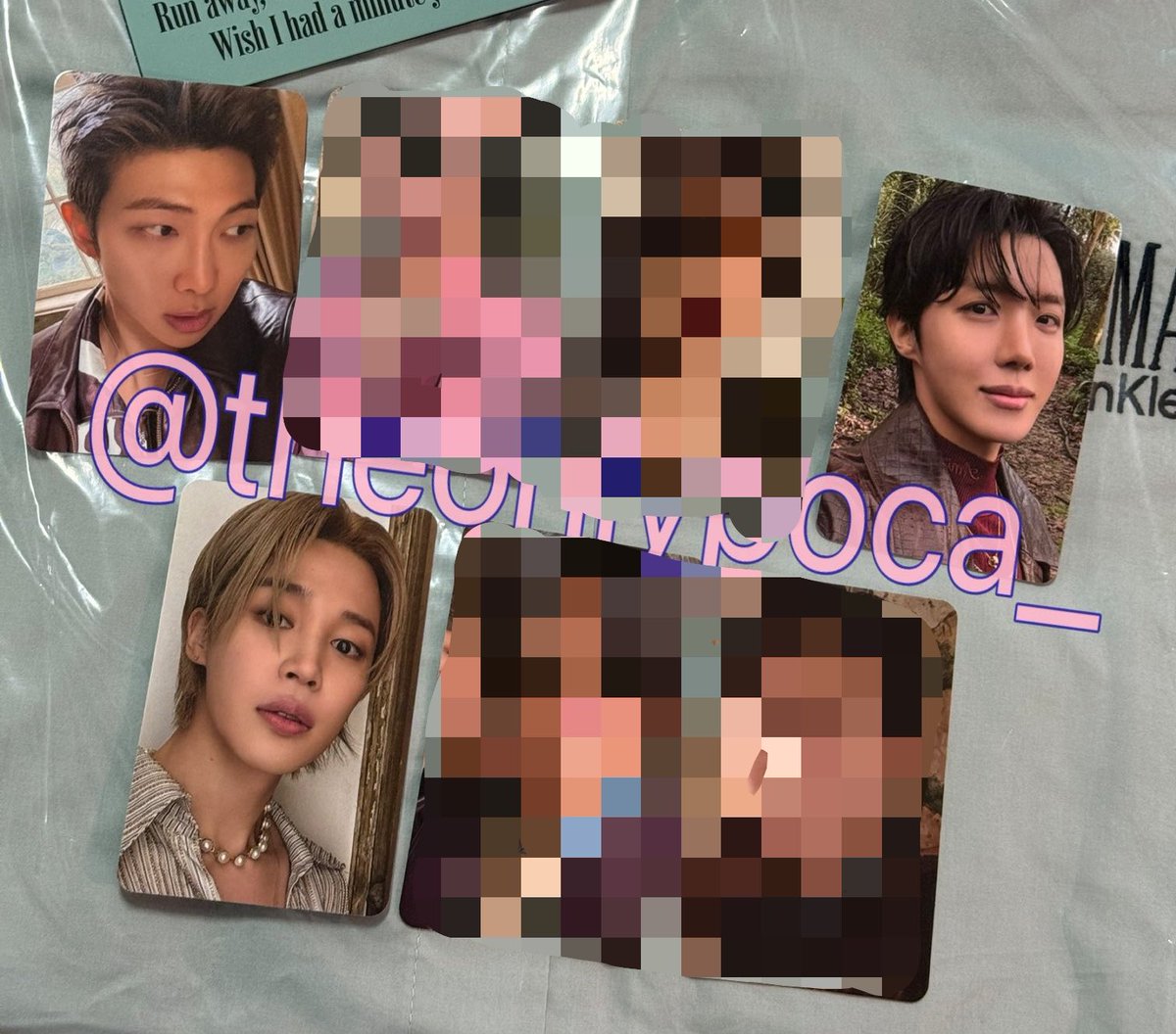 1013cart's tweet photo. ꒰ #1013sells ꒱ wts bts ph

bts ck x normal sleepwear pcs
- namjoon, hobi, jimin: ₱850ea
- prio take all for ₱2500!

dop: 50% payo, 50% ooh (stbo next week)
mop: bdo, gcash, mari
mod: sdd, jnt, lbc

reply/dm to claim! https://t.co/bXQkYerBho