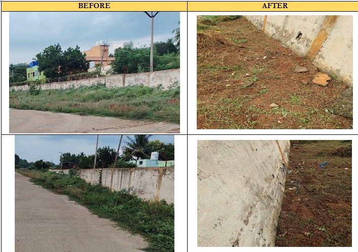 FCIThoothukudi's tweet photo. #SpecialCampaign6 at Agency Godown - PEG and Non PEG #TNWC Karakudi under the control of Divisional Office @FCIThoothukudi

Wild Vegetation Cleaning in godown premises -
(Before/After) https://t.co/NFYkphKzSX
