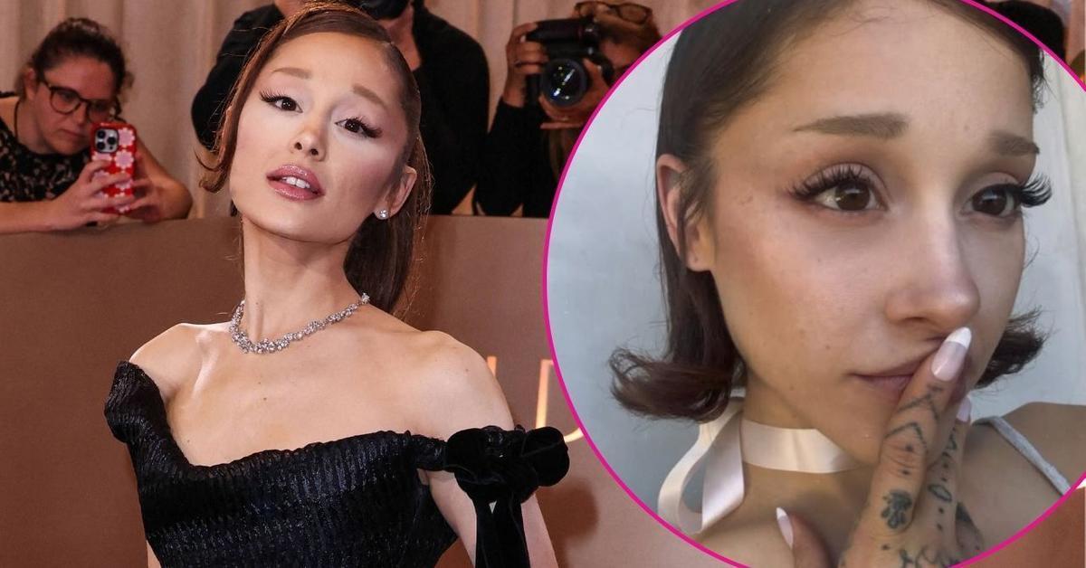 OKMagazine's tweet photo. Ariana Grande put her new hair transformation on full display amidst her ongoing break from the spotlight. https://t.co/cseJUqxzf3 https://t.co/0dtitZqIKO