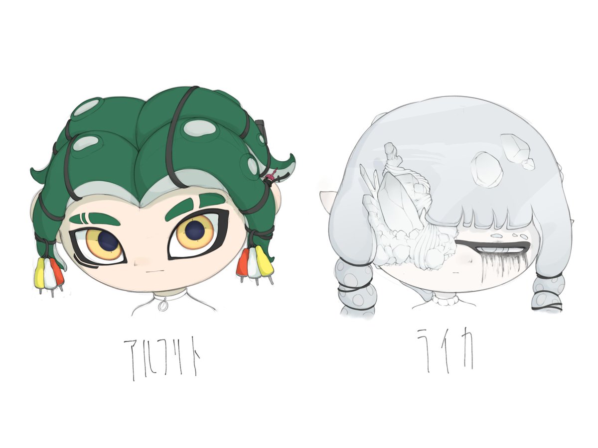 oonl_pf's tweet photo. こっちは鍵の雑多落描き
リヴリーやスプラシリーズなんかです https://t.co/GOKBMtpaQg