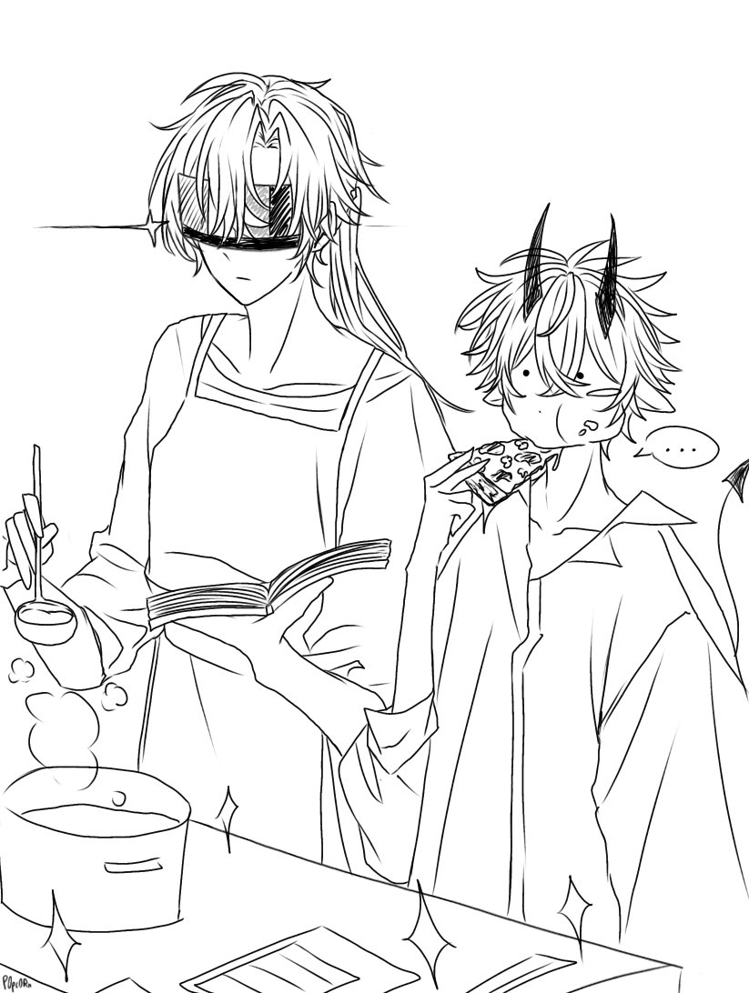 JUST_P0pc0Rn's tweet photo. 描改了w
沒打算上色 https://t.co/EgdE32ApG0