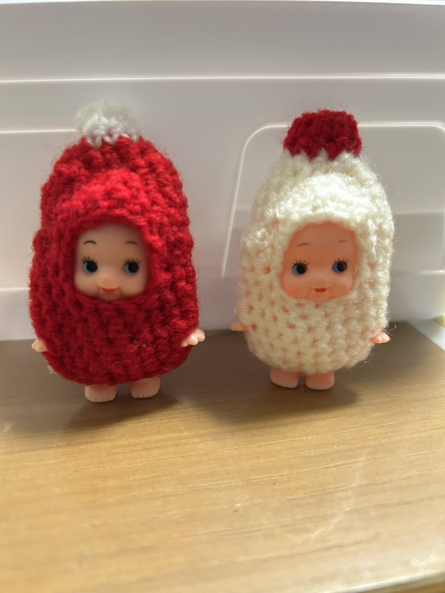ca28453's tweet photo. マヨネーズキューピー完成しました！
#オビツキューピー
#5センチキューピー
#マヨネーズキューピー https://t.co/jzHaFGQdvx