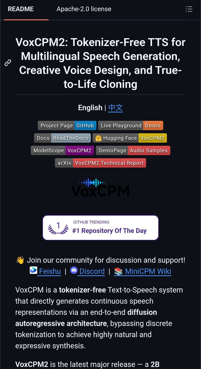 RituWithAI's tweet photo. 🚨 The library running inference for half the AI industry just hit 95,000 stars.

vLLM. Built at UC Berkeley. 3,767 contributors. 2,000+ institutions and companies. And it's the reason most open-weight models you've used didn't require you to buy a $7.8 million GPU rack to run.

Here's what it actually solved.

Serving a large language model to many users at once used to waste enormous amounts of GPU memory. Every request reserved memory for the worst-case sequence length, whether it needed it or not. Most of that memory sat empty.

vLLM's answer was PagedAttention — treat the model's memory the way an operating system treats RAM. Allocate in small pages, share them across requests, reclaim them the instant they're free. The same trick that made modern operating systems efficient, applied to attention key-value cache.

The result: state-of-the-art serving throughput, on the same hardware everyone else was already running.

Here's what ships inside it now.

Continuous batching, chunked prefill, and prefix caching — new requests join an in-flight batch instead of waiting in line. Quantization across FP8, NVFP4, INT4, GPTQ, AWQ, and GGUF — run bigger models on smaller GPUs. Speculative decoding including EAGLE and DFlash — a small draft model predicts tokens, the big model verifies in parallel, throughput jumps without touching output quality.

Automatic kernel generation via torch.compile. Disaggregated prefill, decode, and encode — split the expensive parts of inference across different hardware pools optimized for each job.

Here's the hardware reach that makes this the default serving layer.

NVIDIA GPUs. AMD GPUs. Intel GPUs. x86, ARM, and PowerPC CPUs. Plus plugin support for Google TPUs, Huawei Ascend, Apple Silicon, MetaX GPUs, and more. Every major AI chip architecture we've covered this entire session — one serving engine that runs on all of them.

Here's the model coverage.

200+ architectures straight off Hugging Face. Every decoder-only model — Llama, Qwen, Gemma. Every MoE model — Mixtral, DeepSeek-V3, GPT-OSS. Hybrid state-space models like Mamba and Qwen3.5. Multimodal models — LLaVA, Qwen-VL, Pixtral. Embedding and reranking models too.

Here's what makes it a drop-in production backbone, not just a research tool.

OpenAI-compatible API server, plus Anthropic Messages API and gRPC support — swap your existing OpenAI client code to point at vLLM with zero rewrites. Tool calling and reasoning parsers built in. Structured output generation. Efficient multi-LoRA support, so one deployed model can serve dozens of fine-tuned variants simultaneously.

One command to start serving any model:

uv pip install vllm
vllm serve meta-llama/Llama-3.1-8B-Instruct

That's a production inference server. OpenAI-compatible endpoint. Running on your own GPU.

95K GitHub stars. 108 releases. Apache 2.0.

The inference engine most of the open-source AI world already depends on, whether they know its name or not.