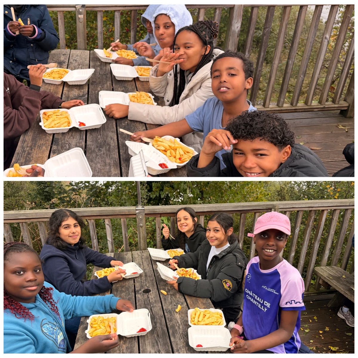 shakespeareLS9's tweet photo. Fish and chips going down a treat before setting off home 🏡 https://t.co/oYl1oNvYY7