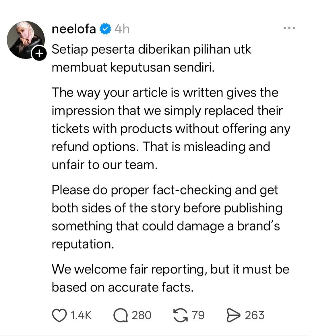 goodlucksofea's tweet photo. Sebenarnya dia refund ke tak? cuba baca ss sebelah tu https://t.co/dsp9MqR86a